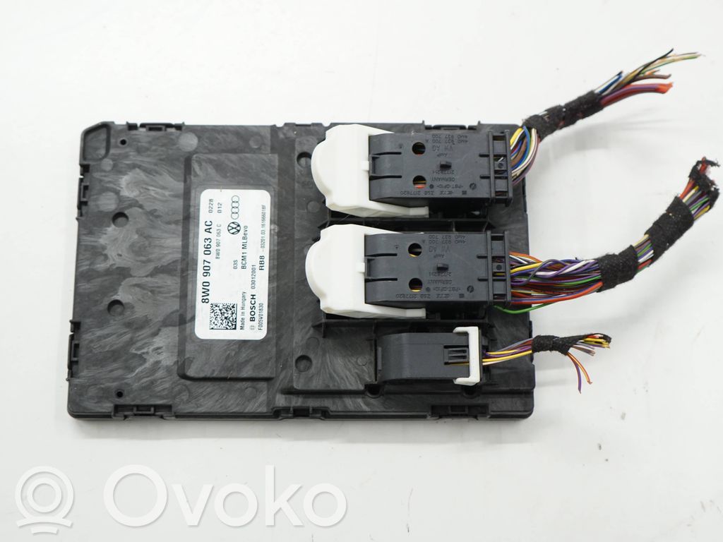 Moduł / Sterownik komfortu   8W0907063ACACR,8W0907063AC