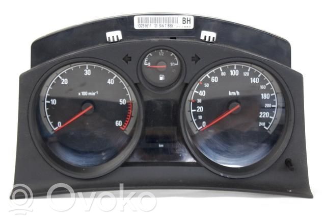 Opel Astra H Vitezometru (grup de instrumente)