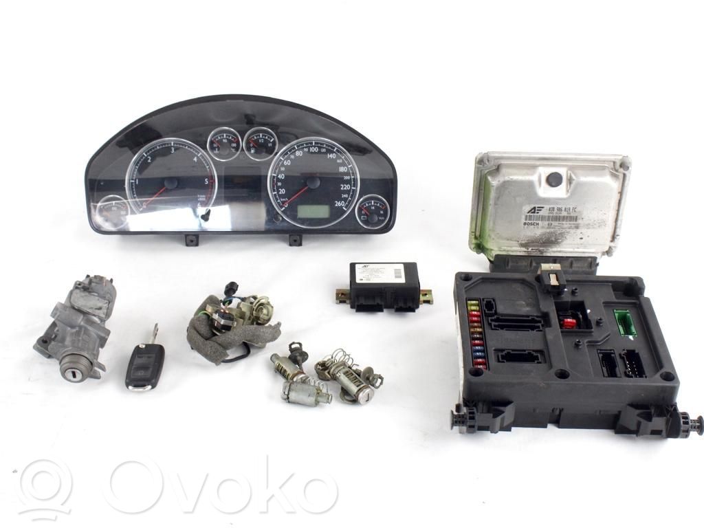 Volkswagen Sharan Engine ECU kit and lock set 
