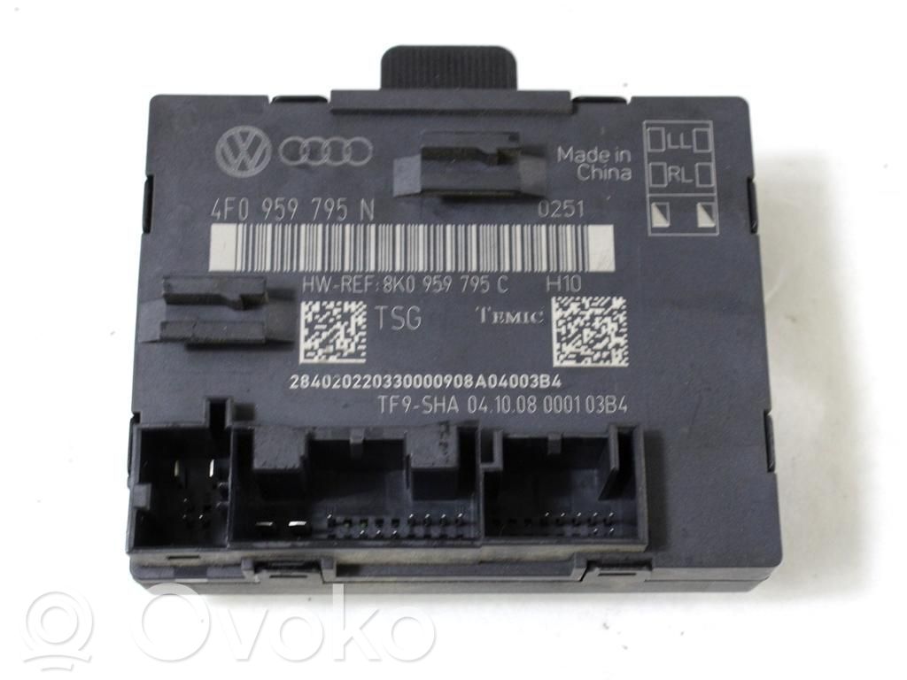 Audi A4 S4 B8 8K Centralina/modulo portiere 