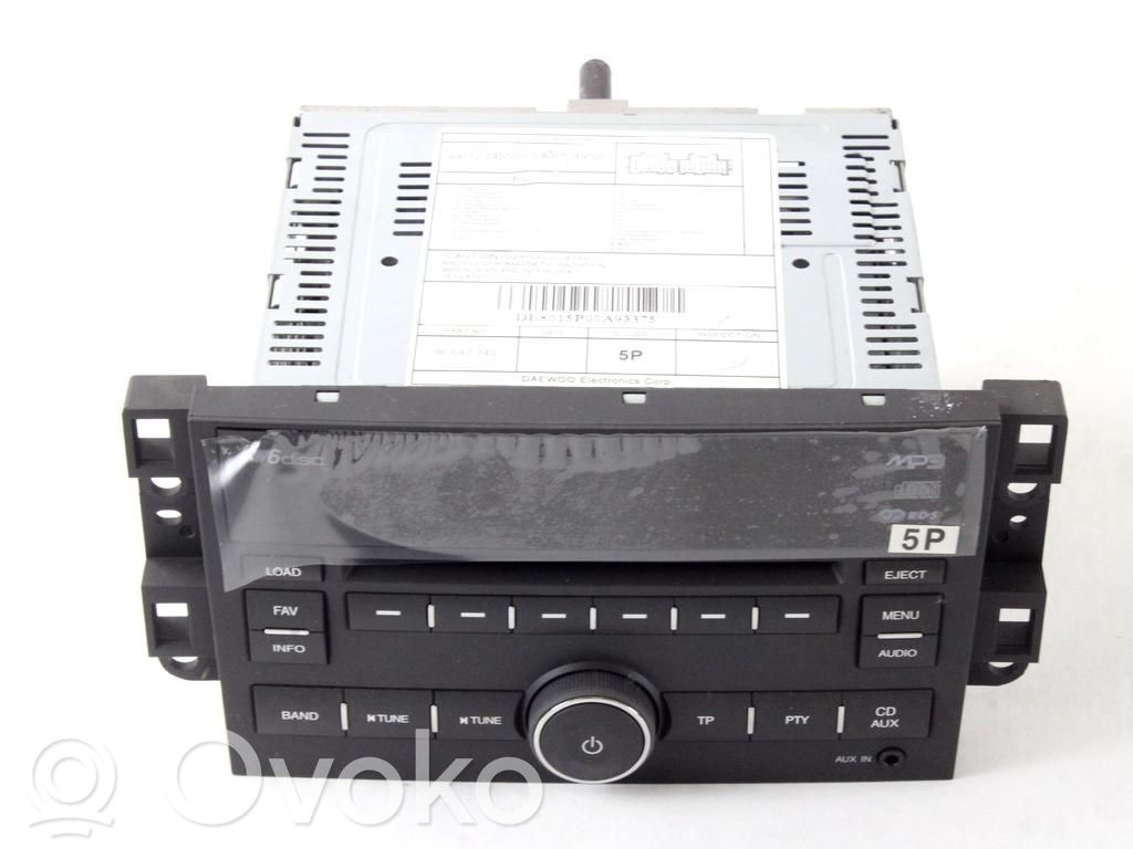 Daewoo Kalos Unitate principală radio/CD/DVD/GPS 