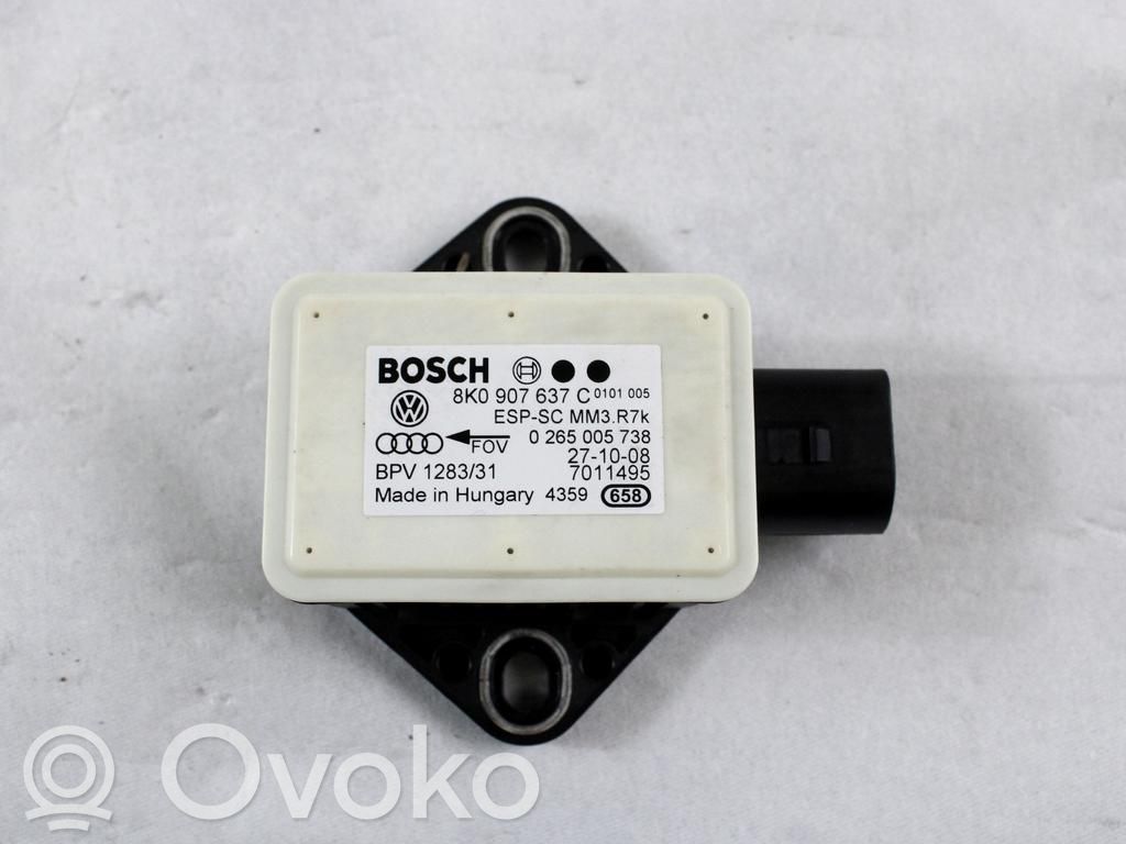 ESP Drehratensensor Querbeschleunigungssensor   8K0907637C