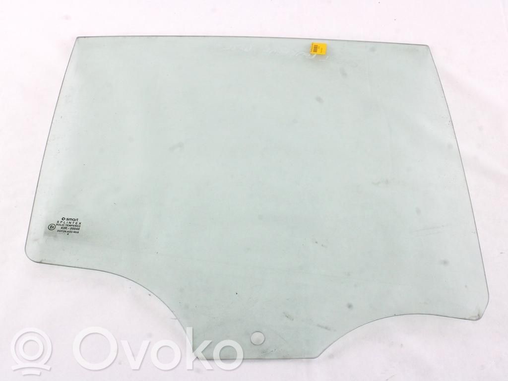 Fiat 500 Cinquecento Rear door window glass 