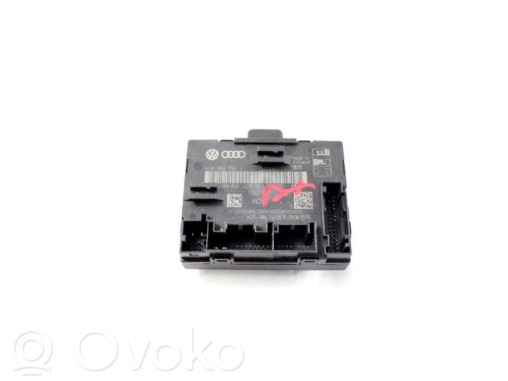 Audi A6 S6 C7 4G Unitate/modul comandă uși 