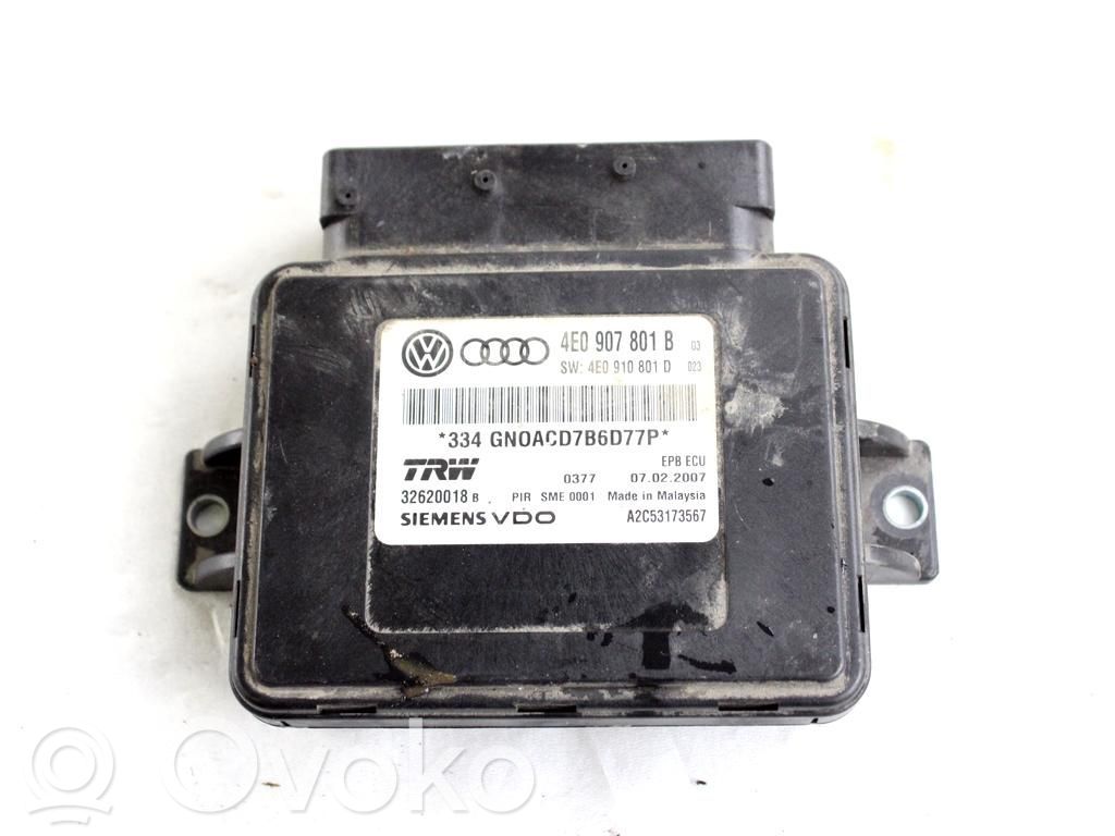 Audi A8 S8 D3 4E Hand brake control module 