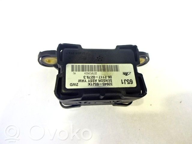 Opel Agila B ESP acceleration yaw rate sensor 