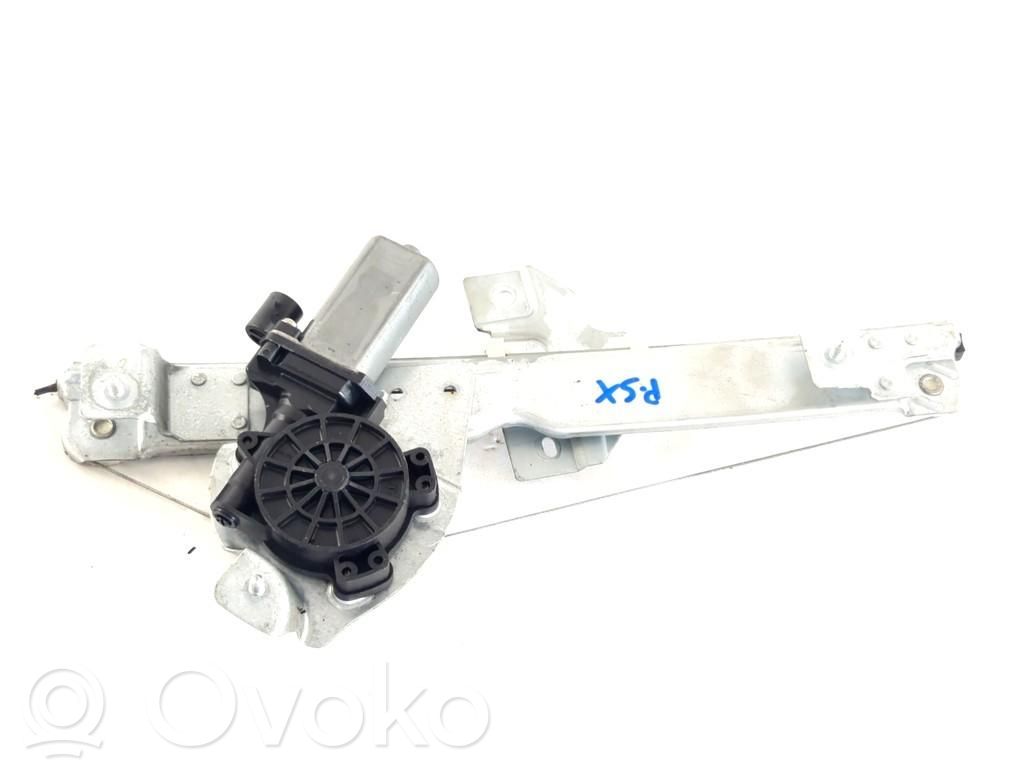 Regulador de puerta trasera con motor   8200733833