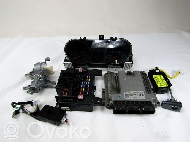 Citroen C-Crosser Komputer / Sterownik ECU i komplet kluczy 