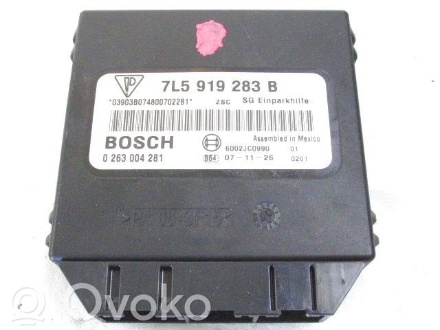 Porsche Cayenne (9PA) Unitate/modul de comandă parcare PDC 