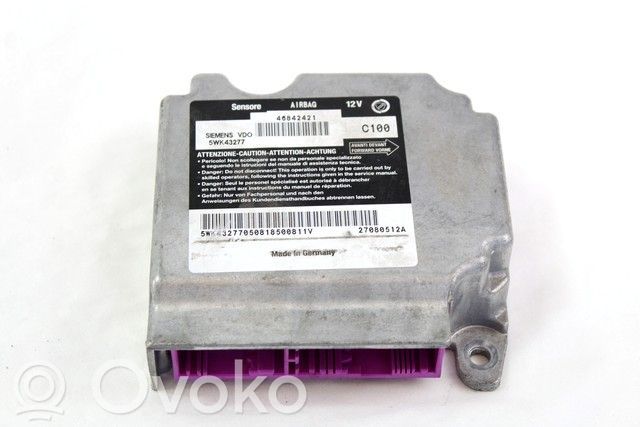 Unidad de control/módulo del Airbag   46842421