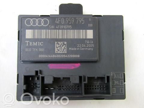 Audi A6 S6 C6 4F Centralina/modulo portiere 