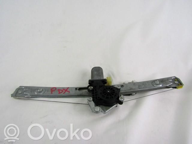 BMW 3 E46 Rear door window regulator with motor 