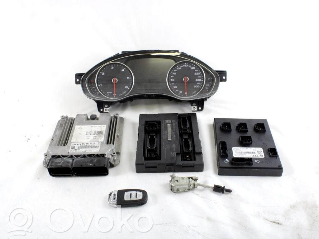 Audi A6 S6 C7 4G Kit centralina motore ECU e serratura