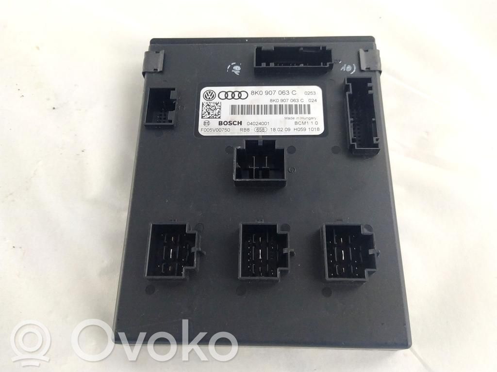 Audi A4 S4 B8 8K Unidad de control/módulo de carrocería central