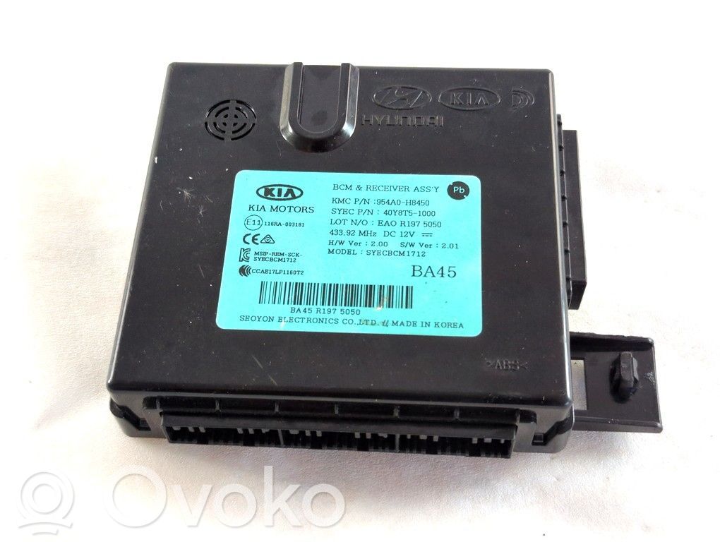 KIA Stonic Modulo di controllo del corpo centrale