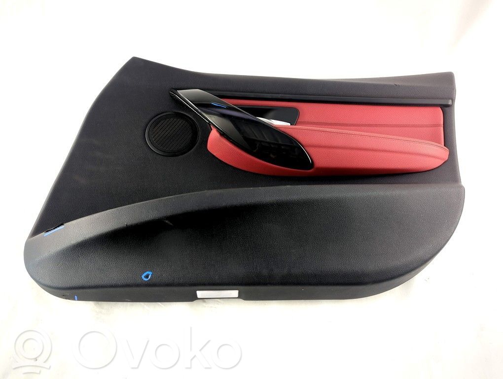 BMW 3 F30 F35 F31 Garniture de panneau carte de porte avant 
