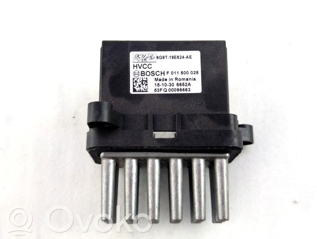 Ford Fiesta Motor aerotermă/rezistor ventilator 