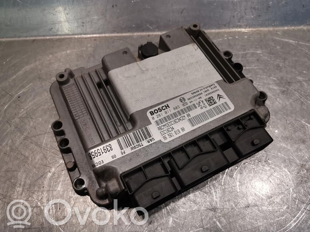 Engine control unit/module   9656161980