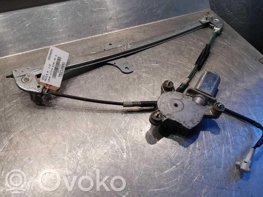 Opel Agila A Macara ușă față cu motor 