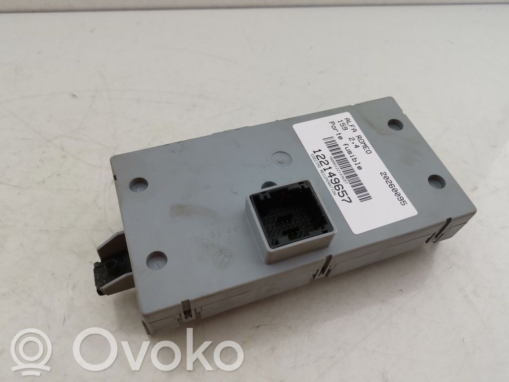 Alfa Romeo 159 Module de fusibles 