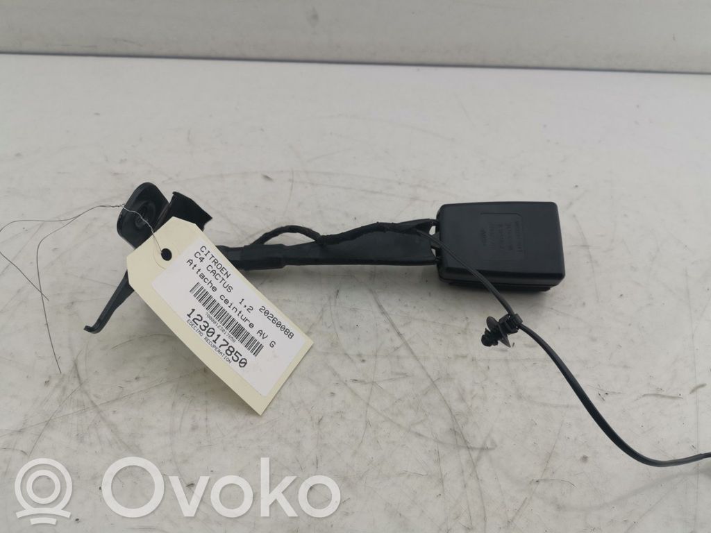 Citroen C4 Cactus Hebilla del cinturón delantero 
