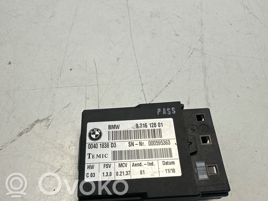 BMW 5 F10 F11 Seat belt adjustment motor 