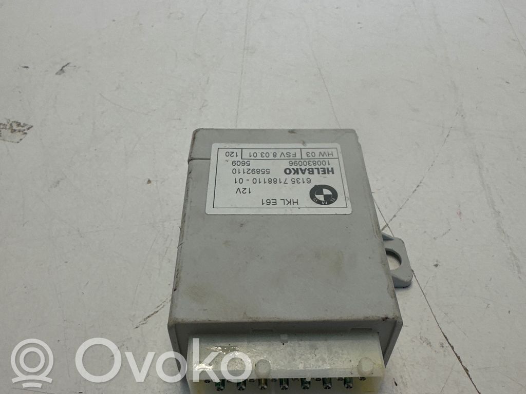 BMW 5 F10 F11 Trunk lid opening control unit 