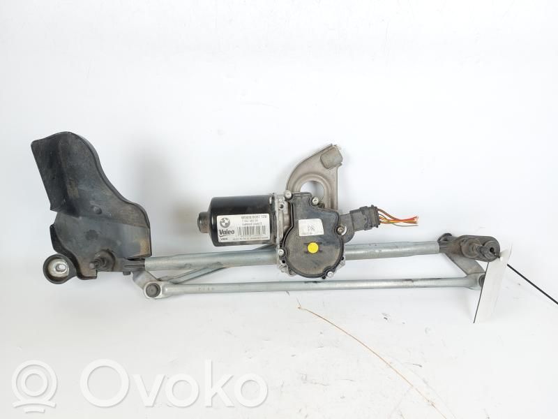 BMW 3 F30 F35 F31 Mechanizm i silniczek wycieraczek szyby przedniej / czołowej 