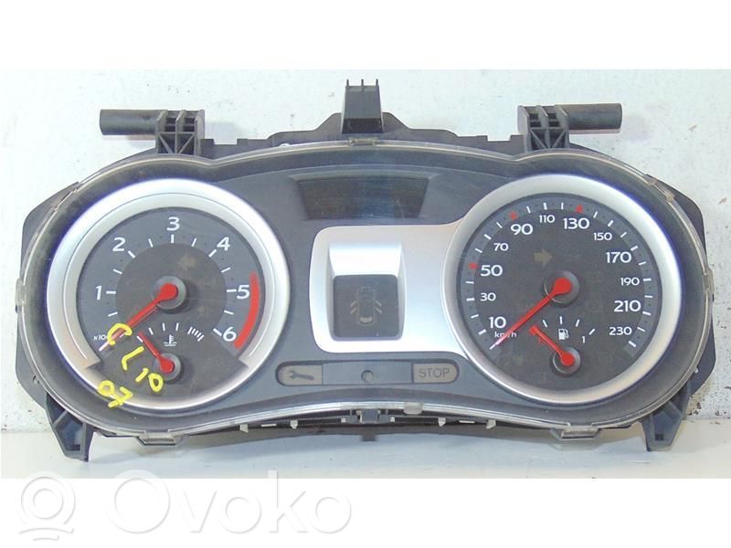 Renault Clio III Speedometer (instrument cluster) 