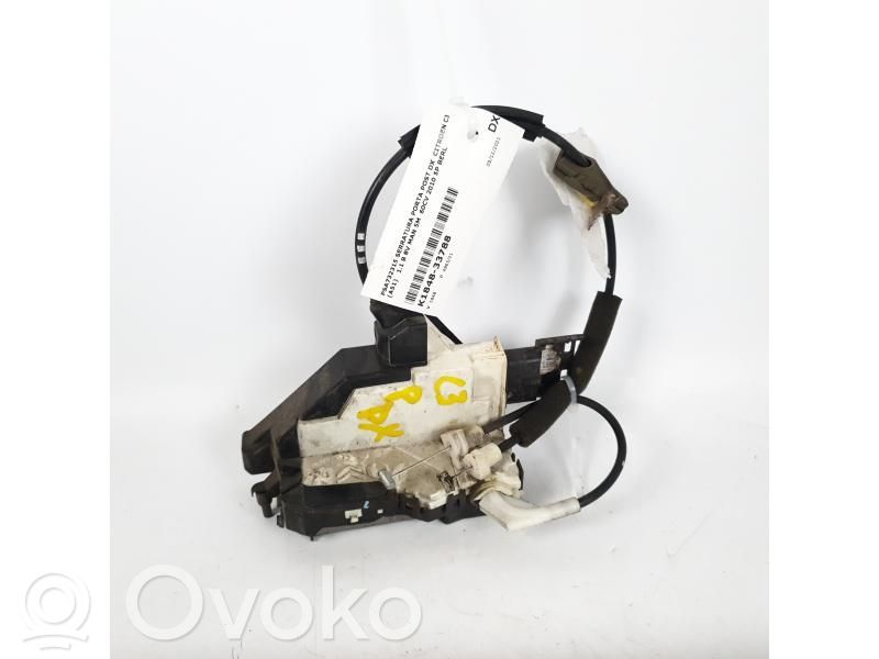 Citroen C3 Takaoven lukko 