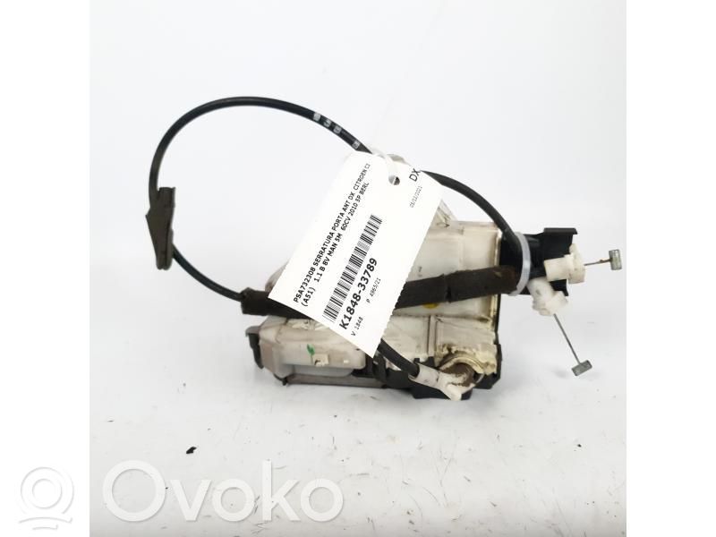Citroen C3 Priekšpusē slēdzene 
