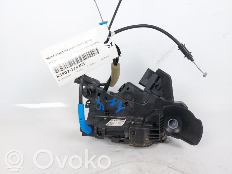 Peugeot 308 Zamek drzwi przednich 
