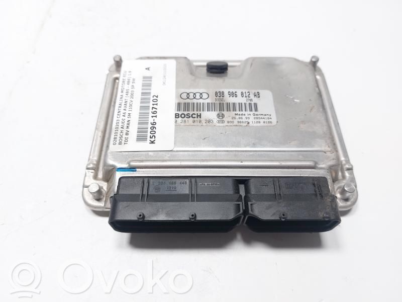 Engine control unit/module   0281010203,0281010203