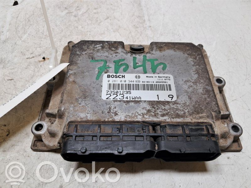 Fiat Doblo Engine control unit/module 
