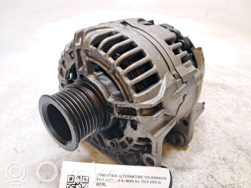 Volkswagen Fox Generator/alternator 
