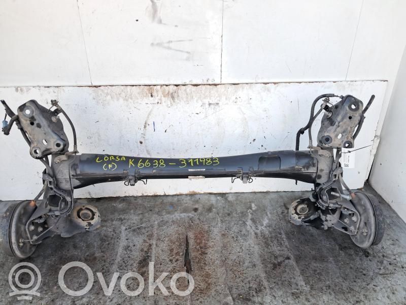 Opel Corsa F Hinterachse 