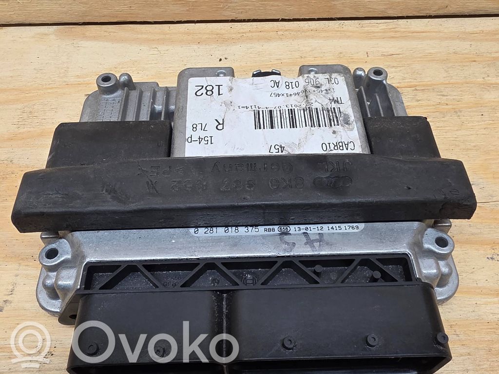 Audi A5 8T 8F Variklio valdymo blokas 