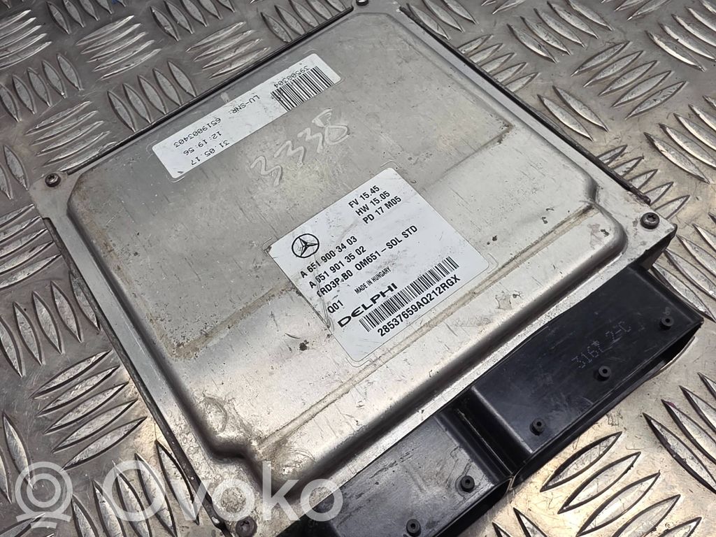 Mercedes-Benz Sprinter W906 Engine control unit/module 
