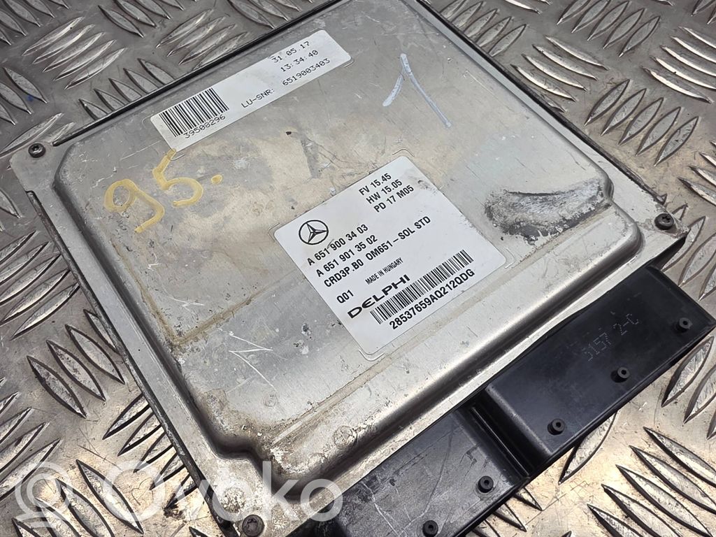 Mercedes-Benz Sprinter W906 Engine control unit/module 