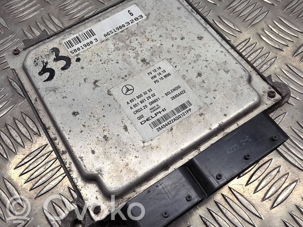 Mercedes-Benz Sprinter W906 Engine control unit/module 