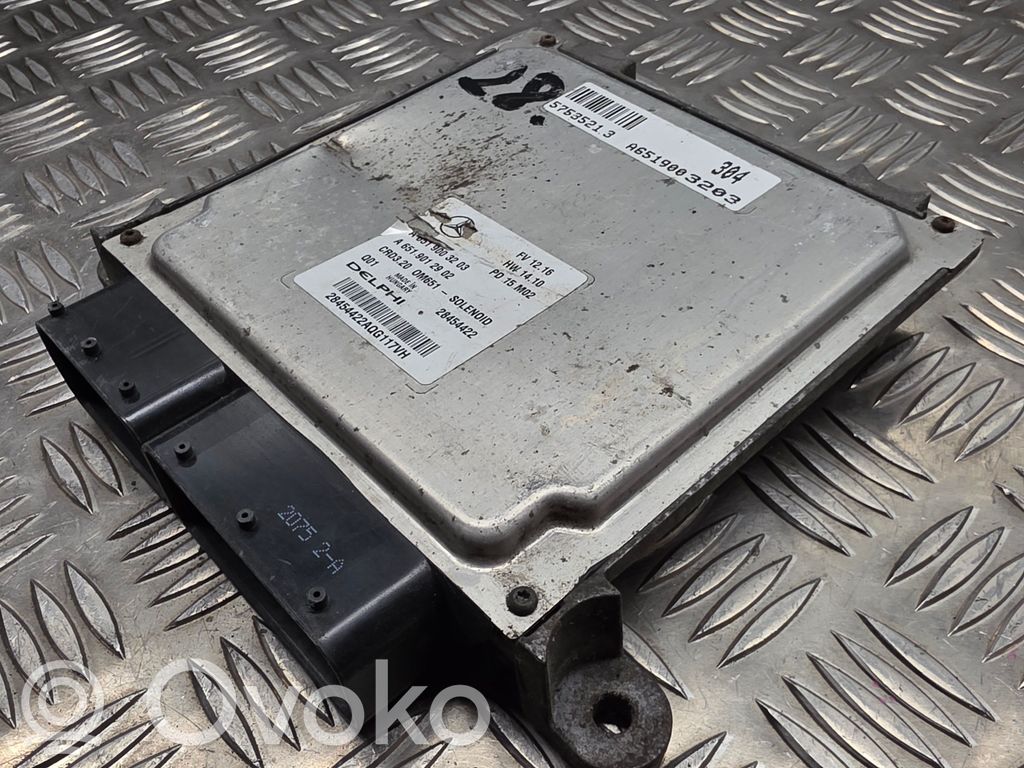 Mercedes-Benz Sprinter W906 Engine control unit/module 