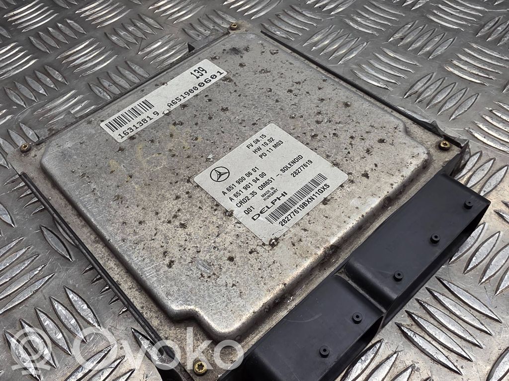 Mercedes-Benz Sprinter W906 Engine control unit/module 