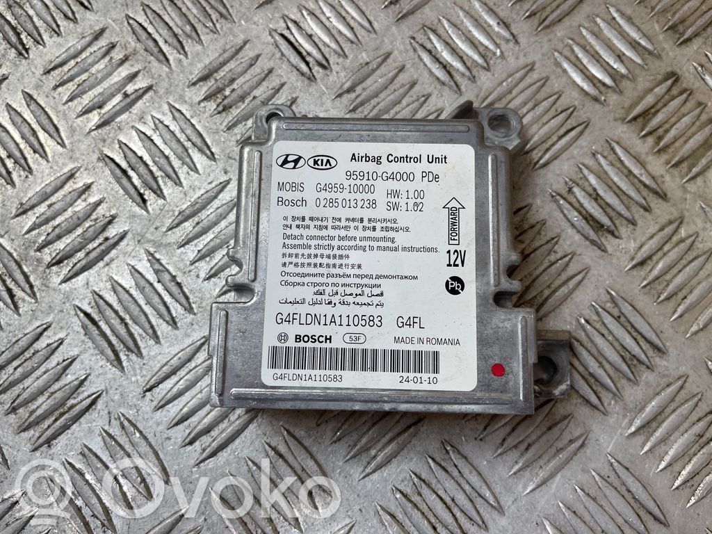 Hyundai i30 Unitate/modul de comandă airbaguri 