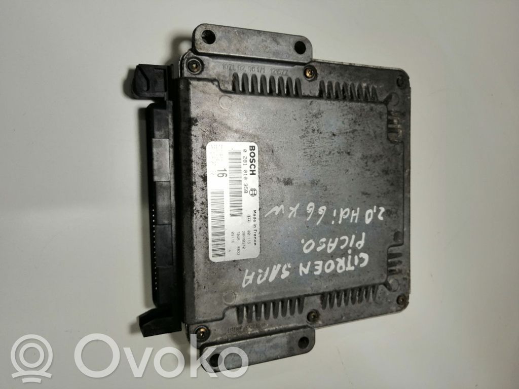 Citroen Xsara Picasso Engine control unit/module 