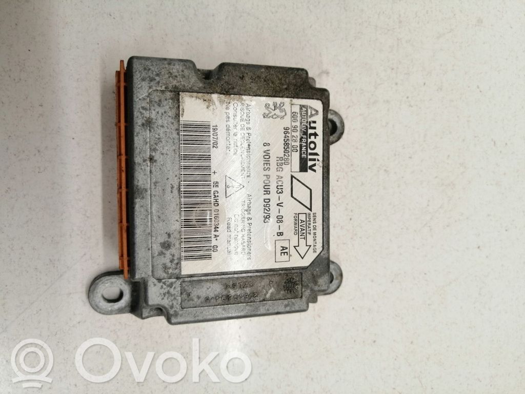 Peugeot 406 Airbag control unit/module 