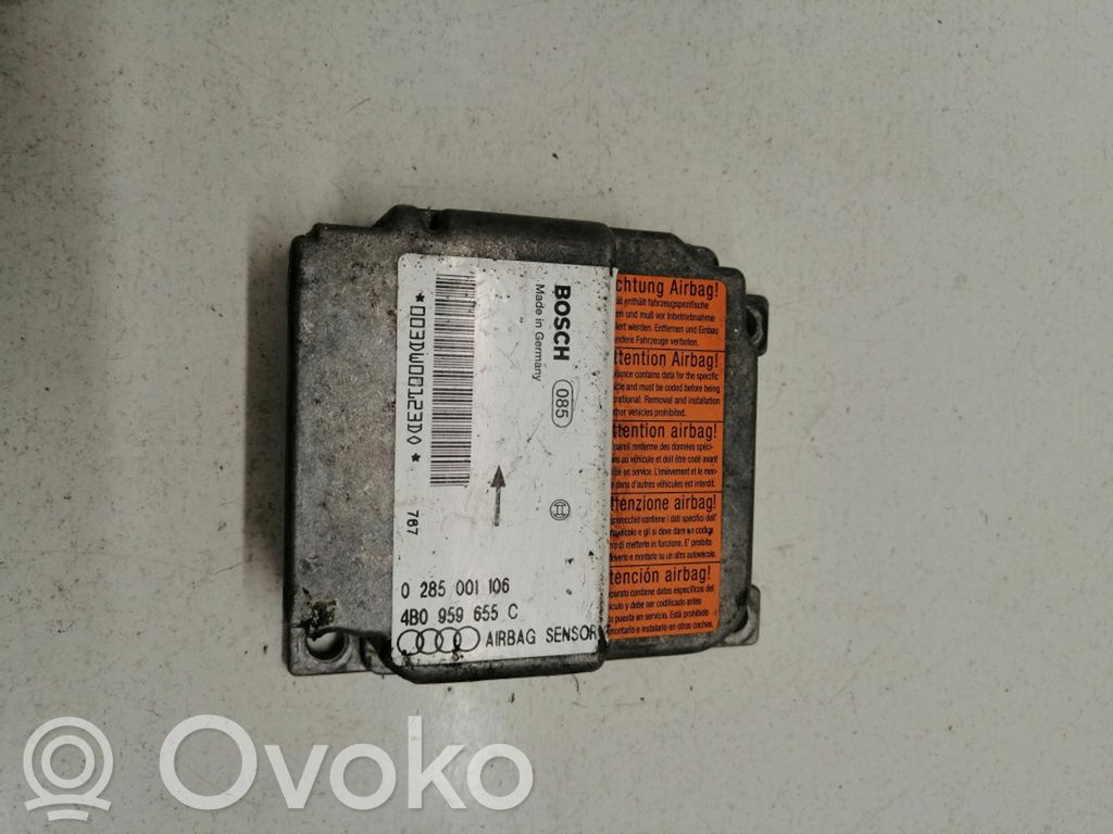 Audi A6 S6 C5 4B Sterownik / Moduł Airbag 
