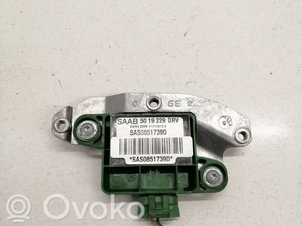 Saab 9-5 Airbag deployment crash/impact sensor 