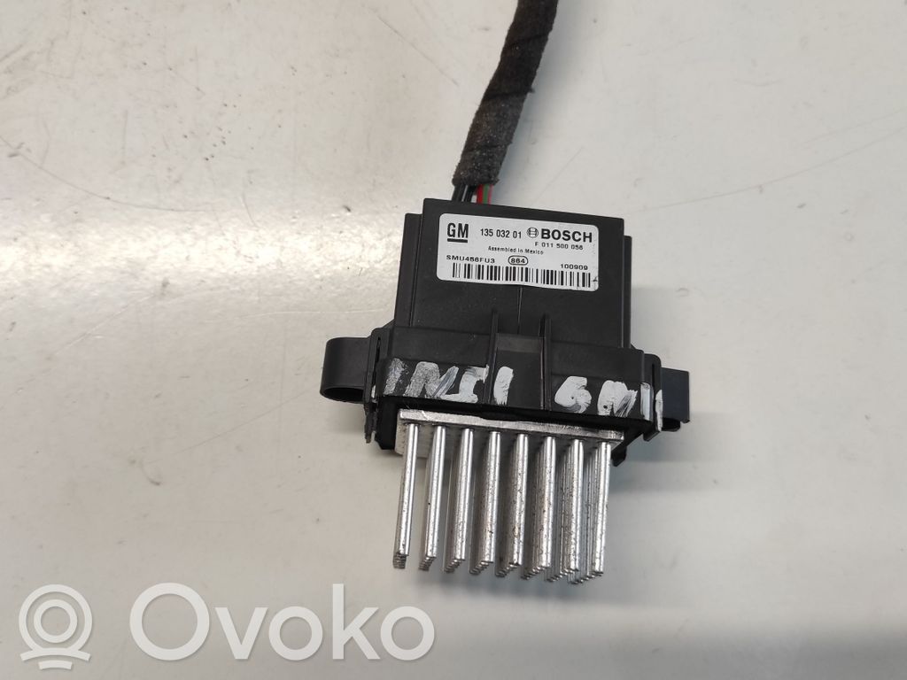 Opel Insignia A Rezystor / Opornik dmuchawy nawiewu 