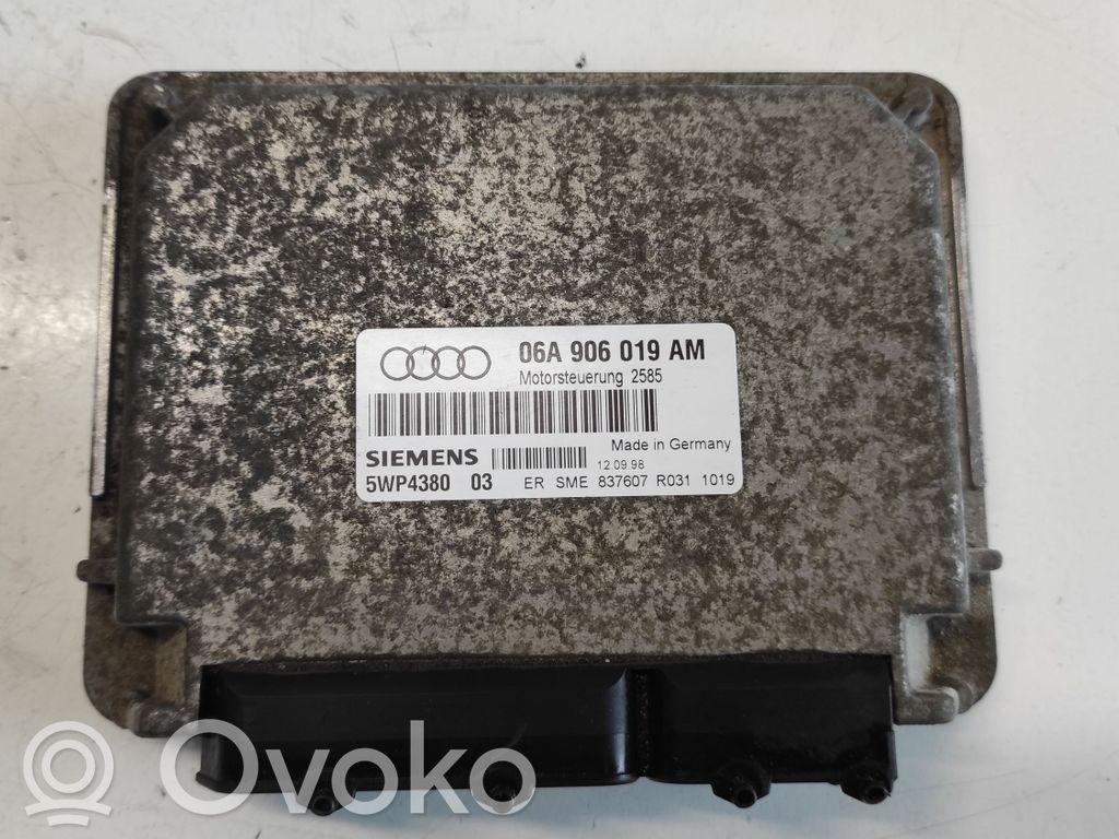 Engine control unit/module   06A906019AM,2585,5WP4380,837607