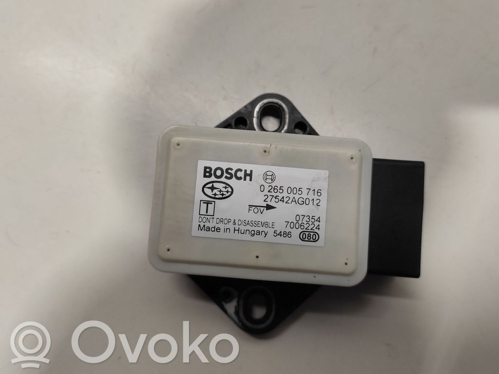 Subaru Legacy ESP (elektroniskās stabilitātes programmas) sensors (paātrinājuma sensors) 